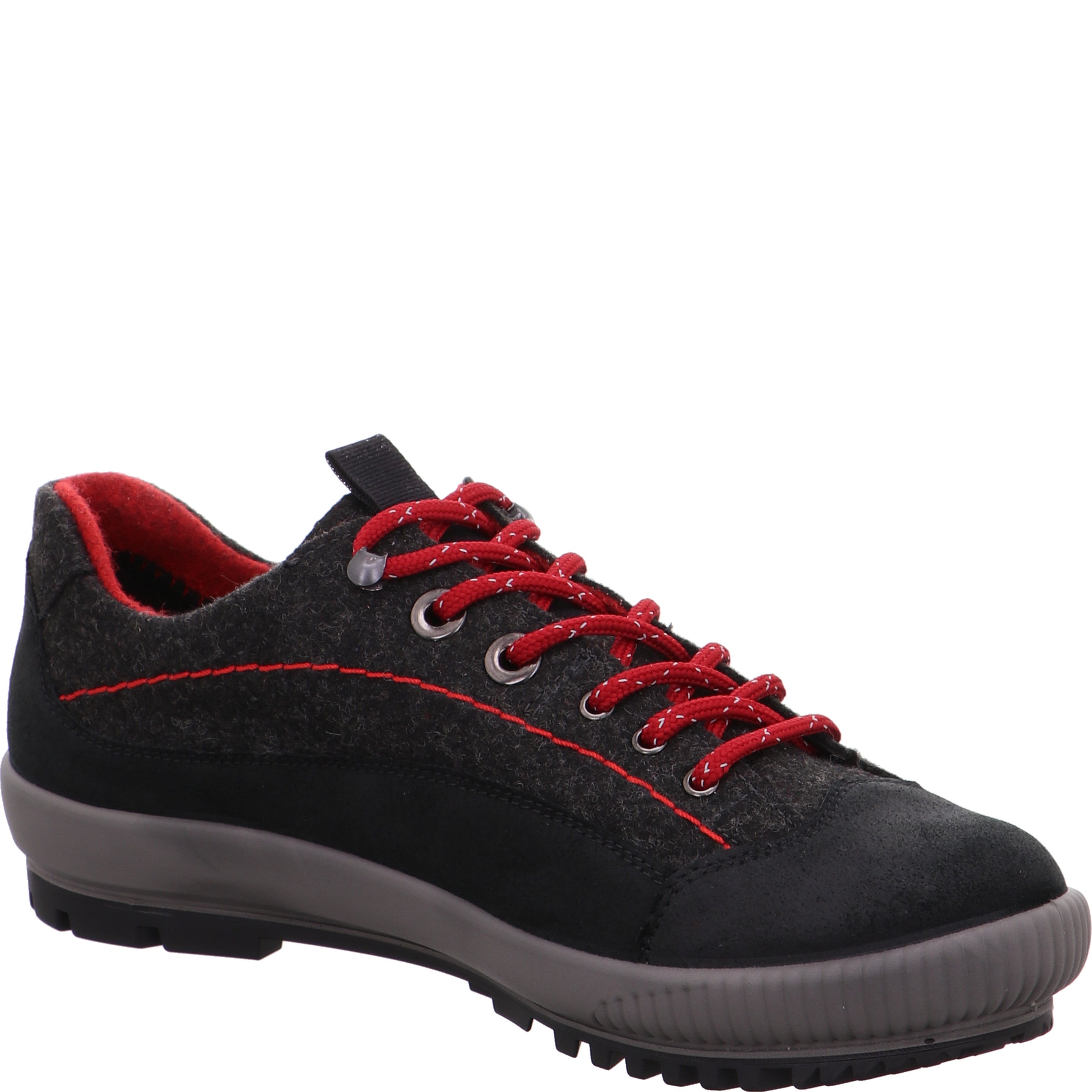 Legero TANARO TREKKING Damen Sneaker low - Material: Leder/Textil in Schwarz