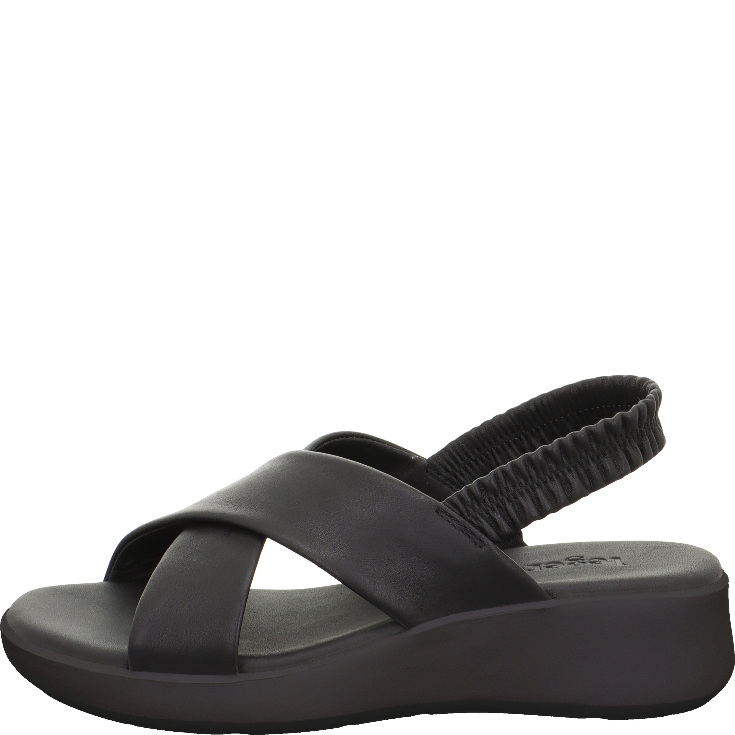 Legero EASY Damen Sandale - Material: Leder in Schwarz