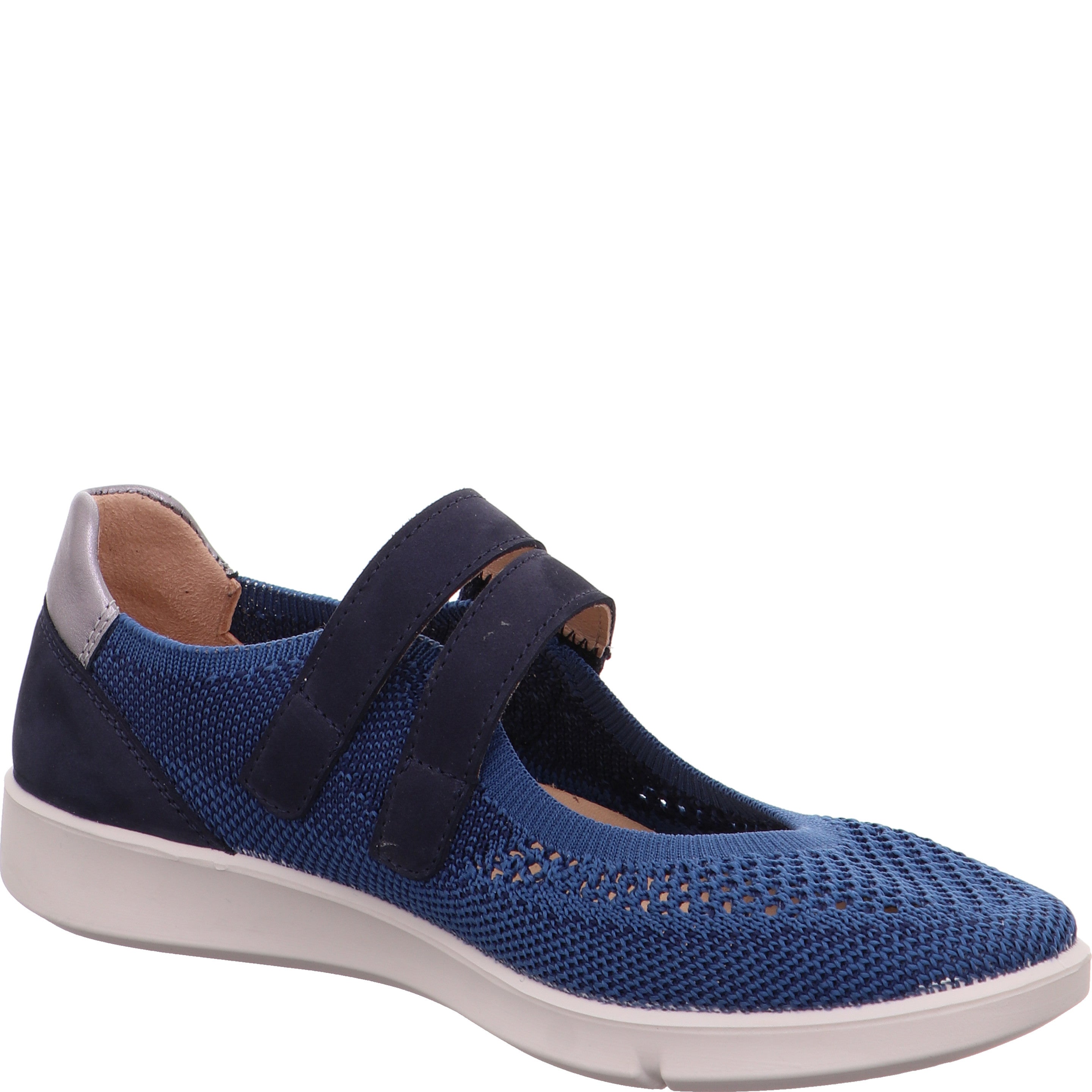 Legero LUCCA Damen Ballerina - Material: Leder/Textil in Blau