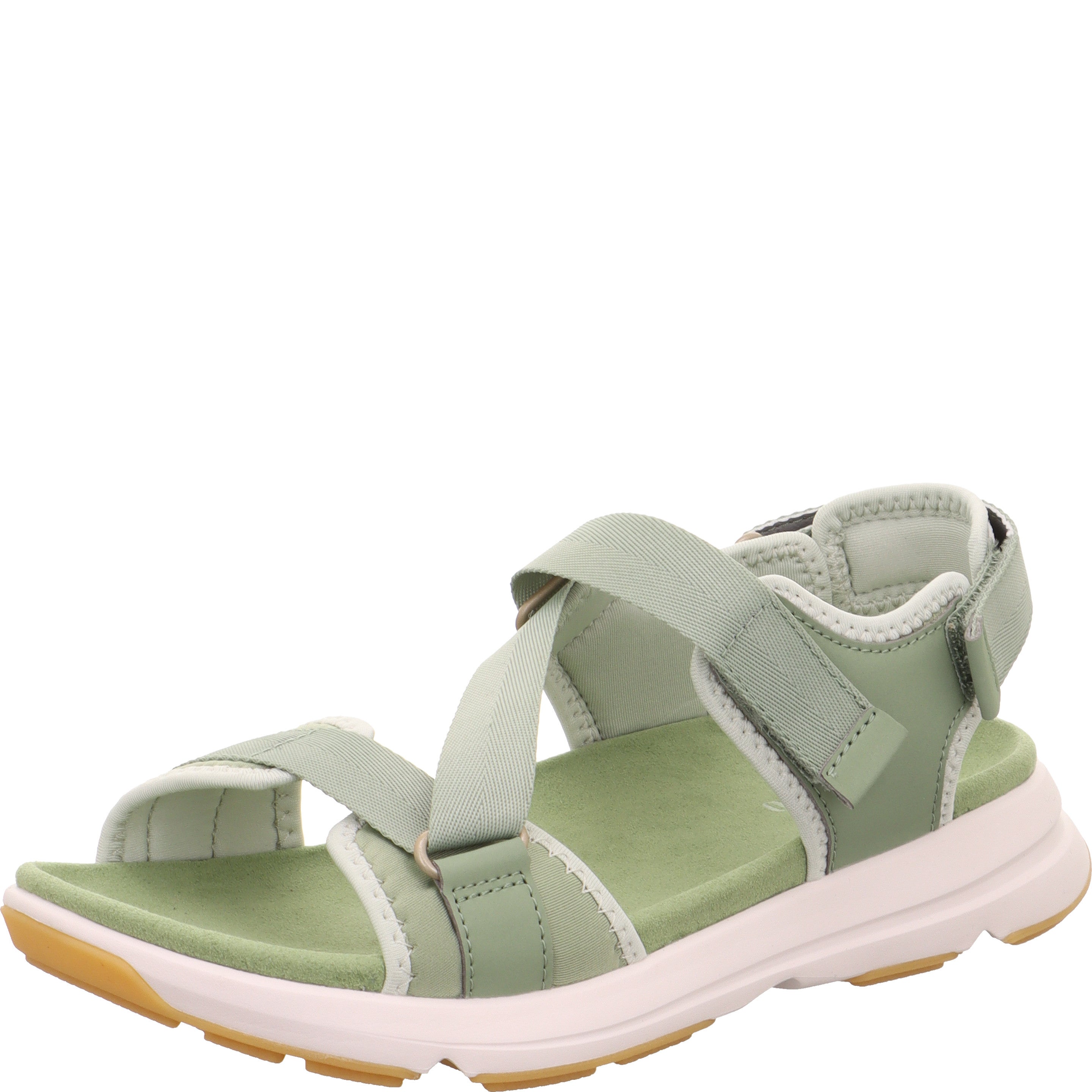 Legero LIBERTY Damen Sandale - Material: Textil/Sonstiges Material in Grün