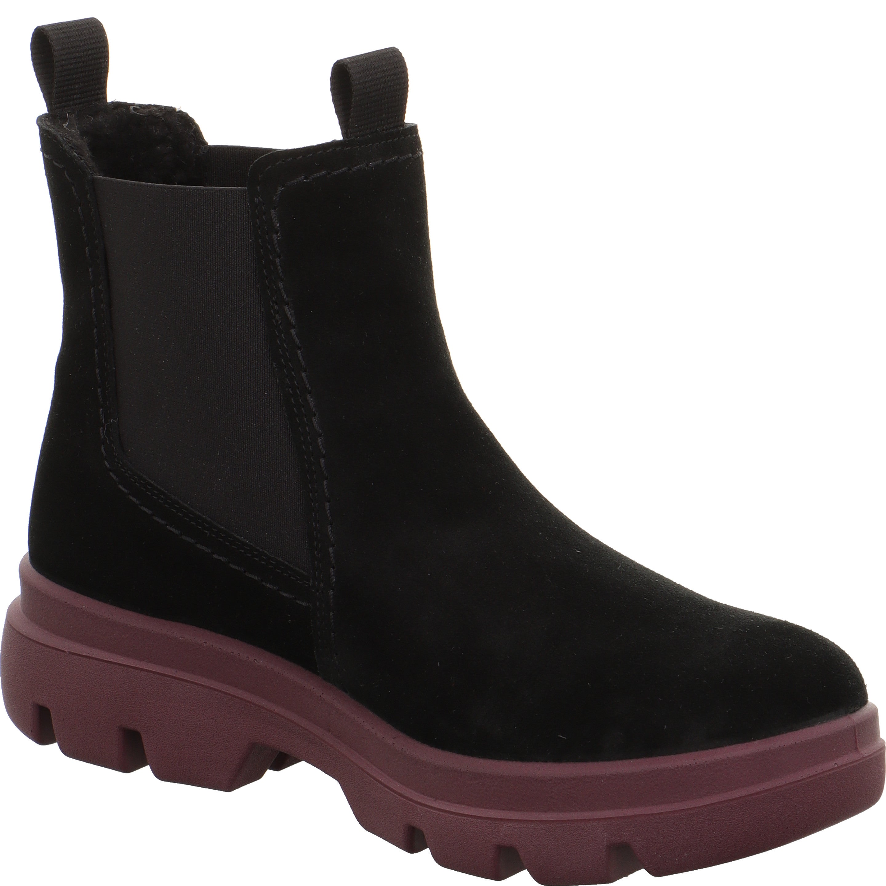 Legero ANGELINA Damen Chelsea Boots - Material: Leder in Schwarz