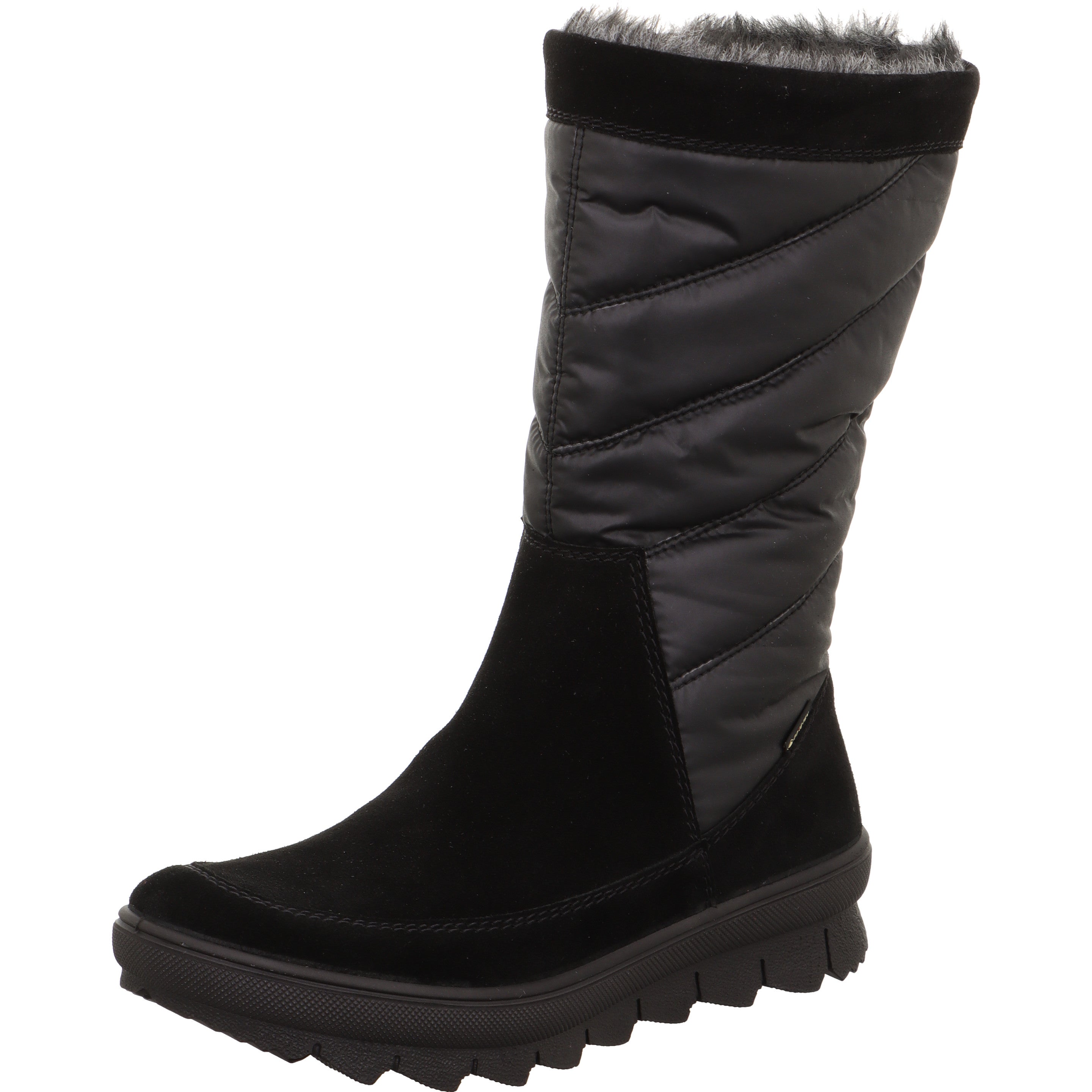 Legero NOVARA Damen Stiefel - Material: Leder/Textil in Schwarz