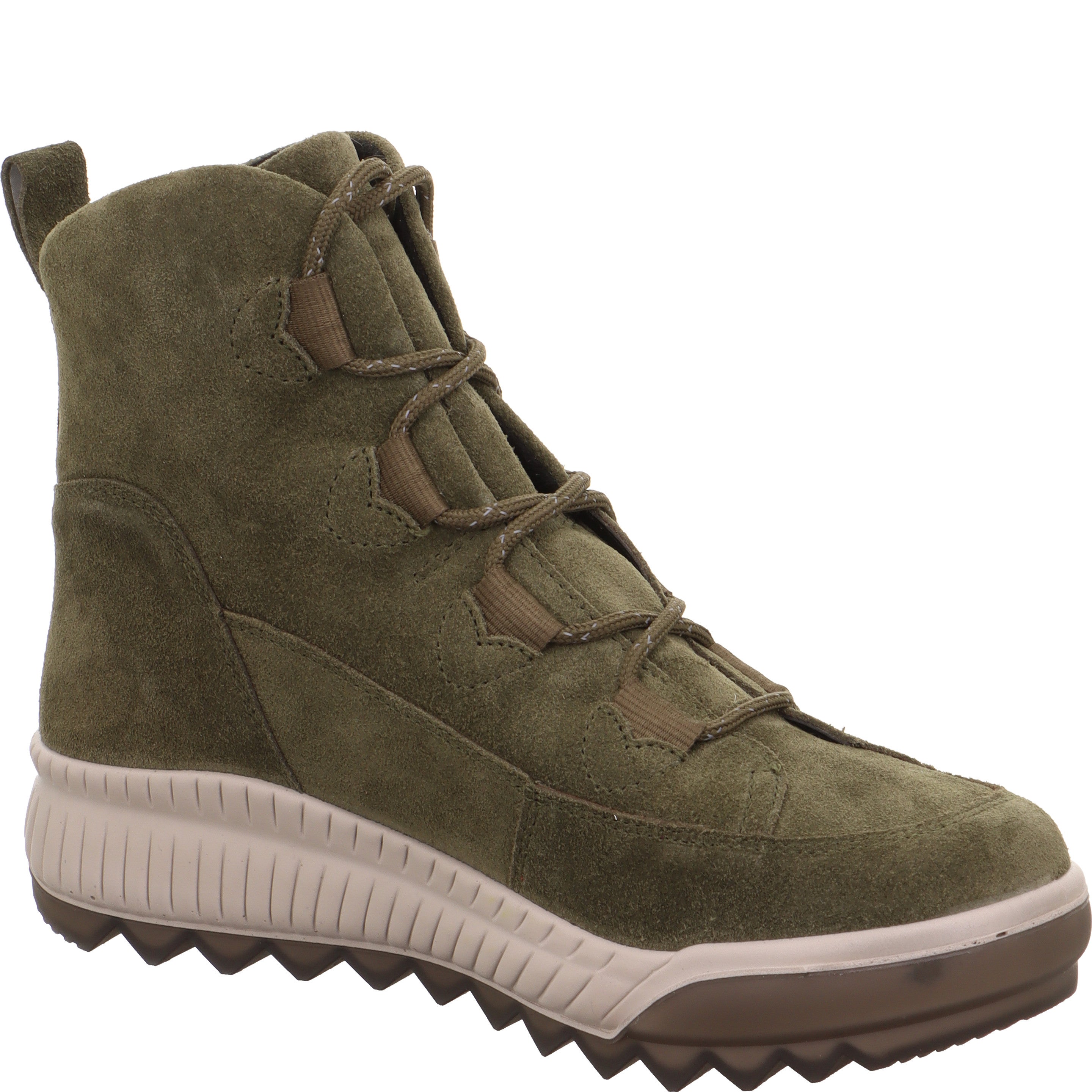 Legero TIRANO Damen Schnürboots - Material: Leder in Grün