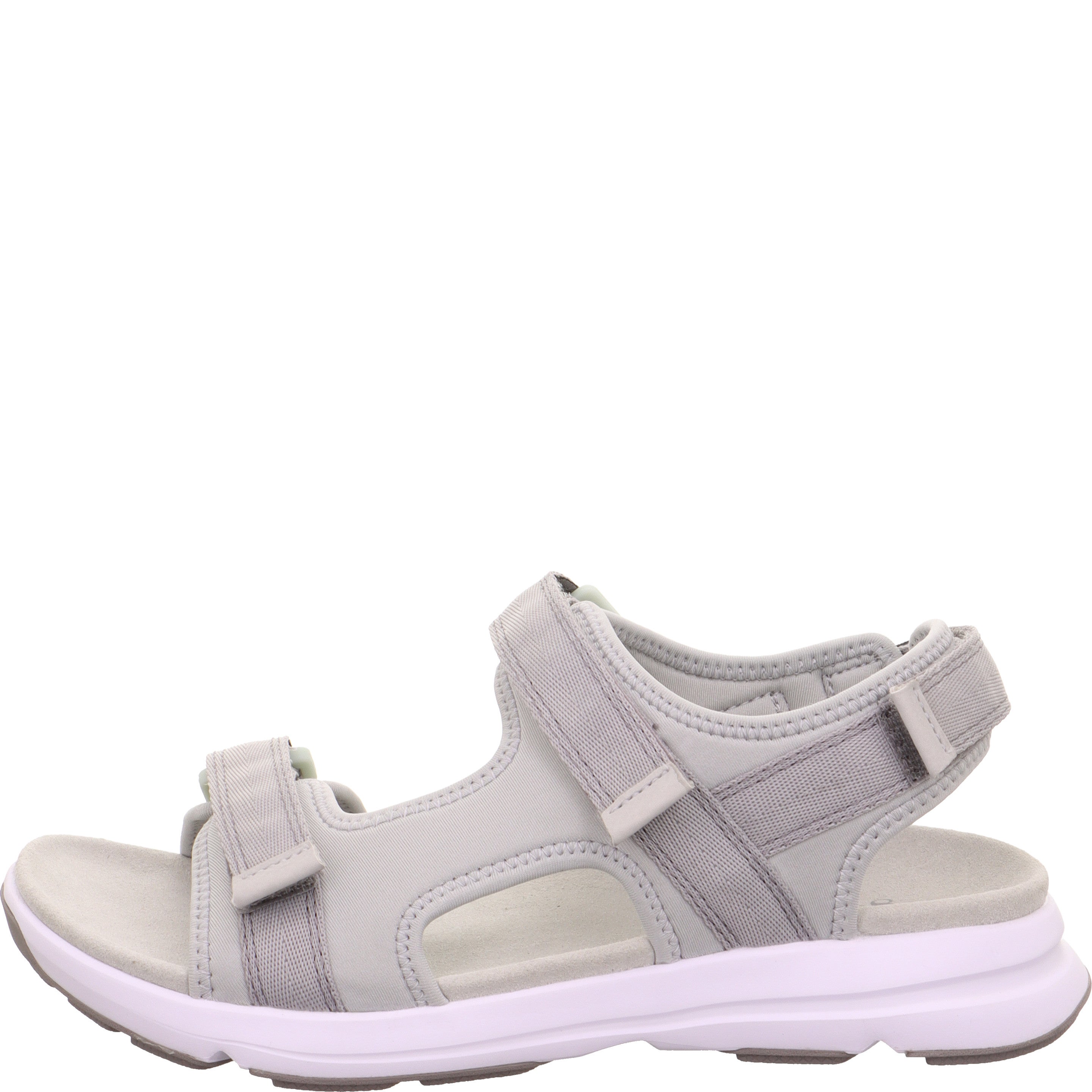 Legero LIBERTY Damen Sandale - Material: Textil in Grau