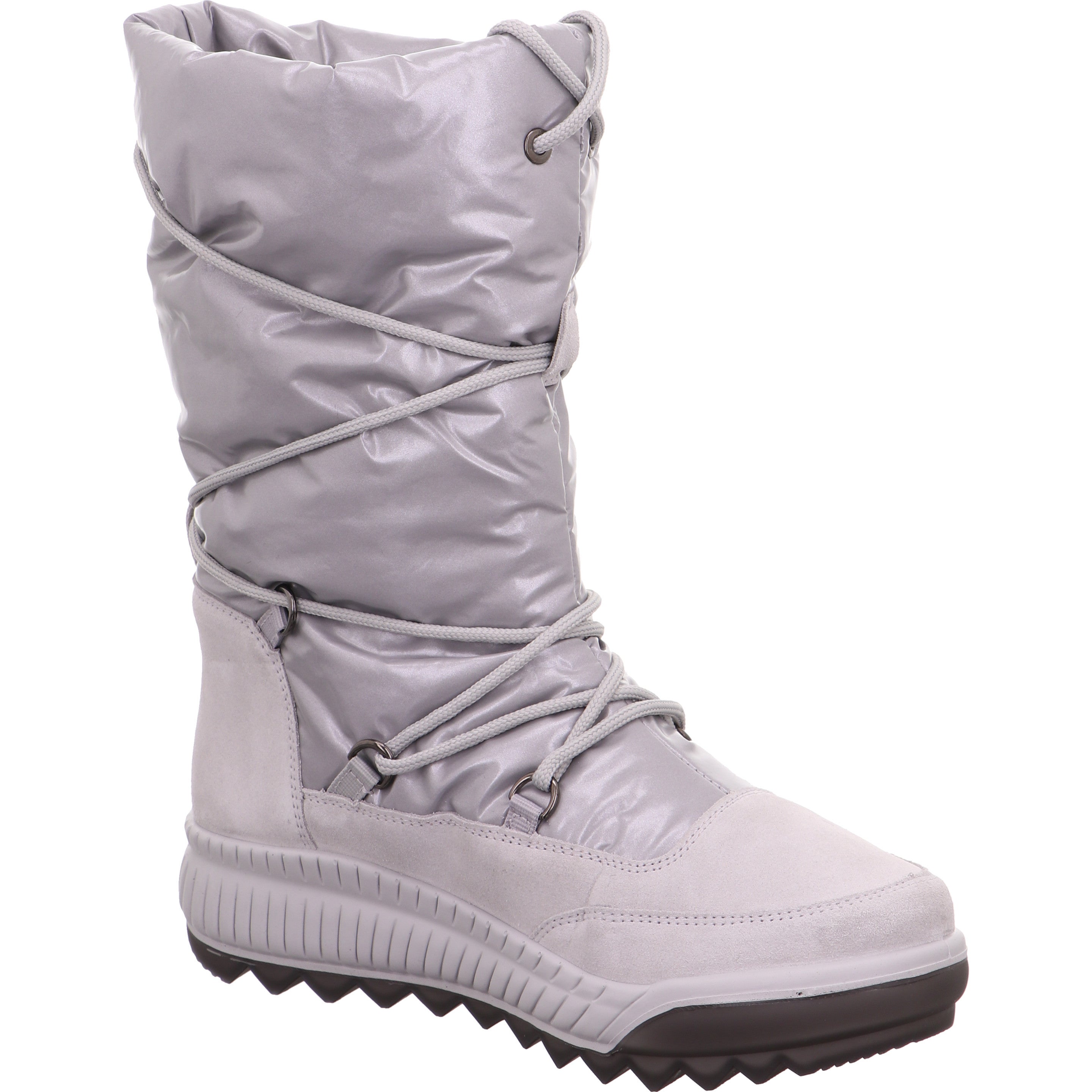 Legero TIRANO Damen Stiefel - Material: Leder/Textil in Grau