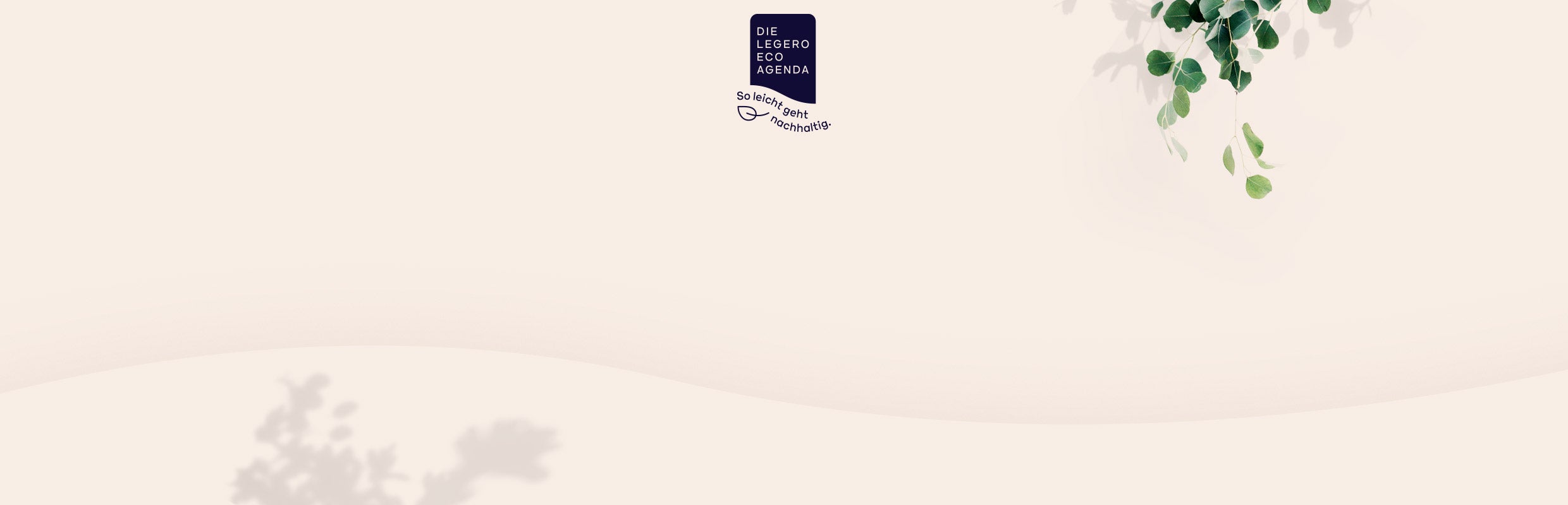 Die legero Eco Agenda - Nachhaltigkeit