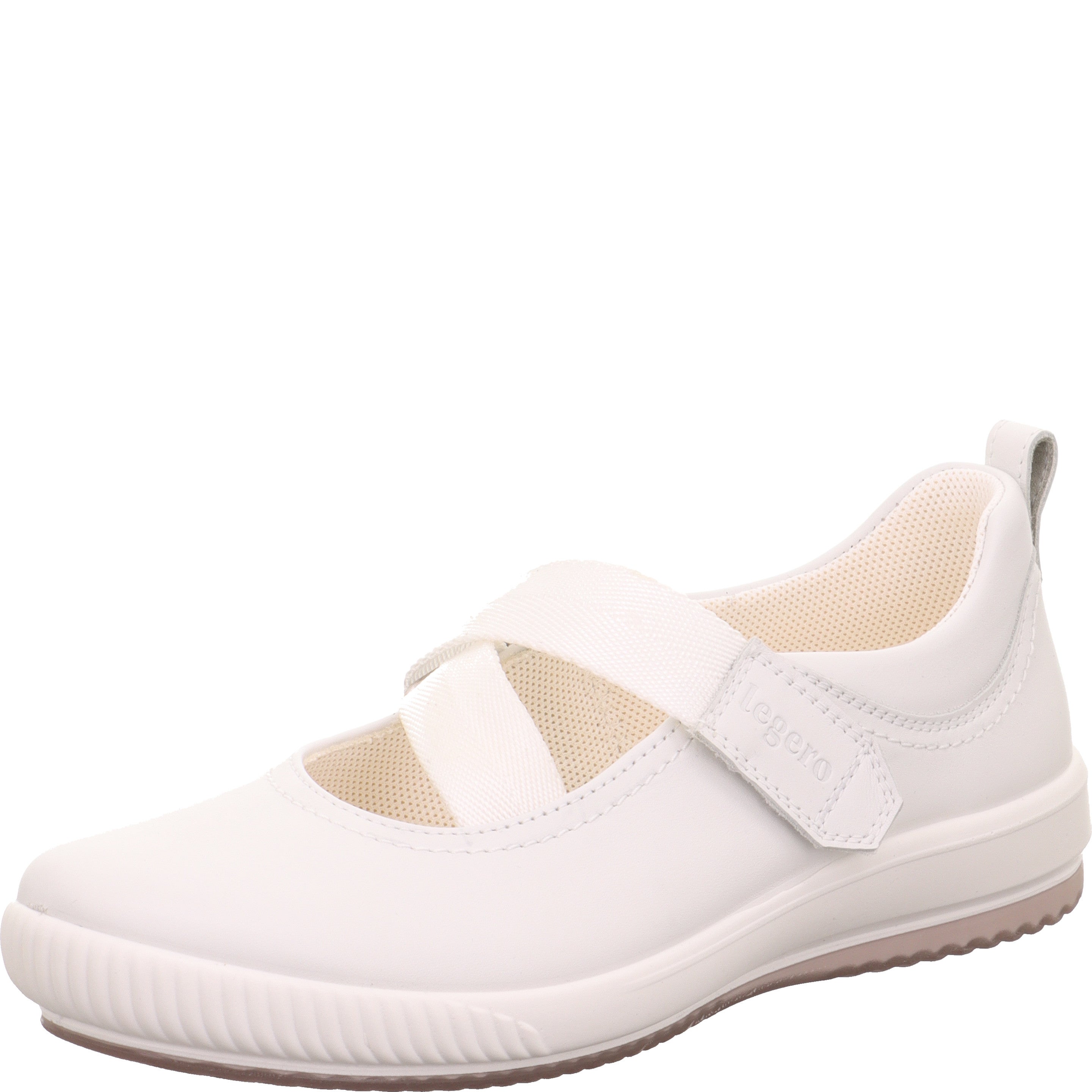 Legero TANARO 5.0 Damen Ballerina - Material: Leder in Weiß